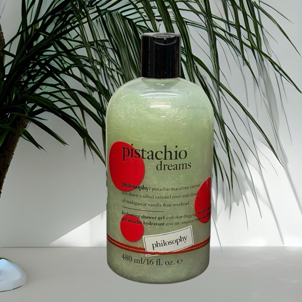 Philosophy Pistachio Dreams Hydrating Shower Gel 480 ml 16 fl oz New